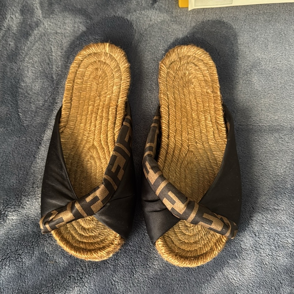 Fendi espadrilles raso 35.5